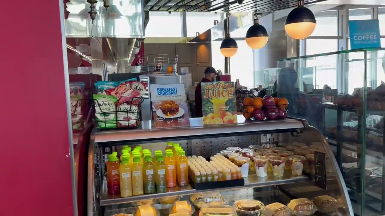 LAX airport terminal B walk around #anchorage #anchorageairport