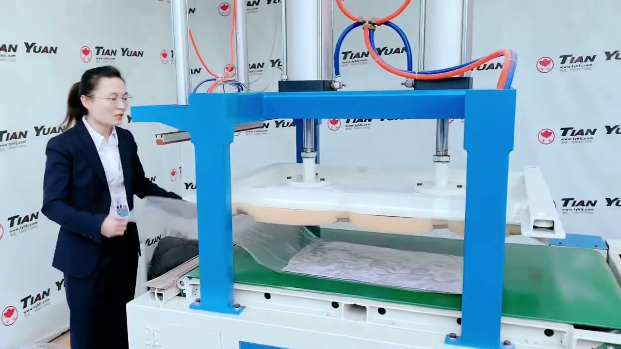 Automatic pillow packing rolling sealing  machine JZJ-2 #packingmachine