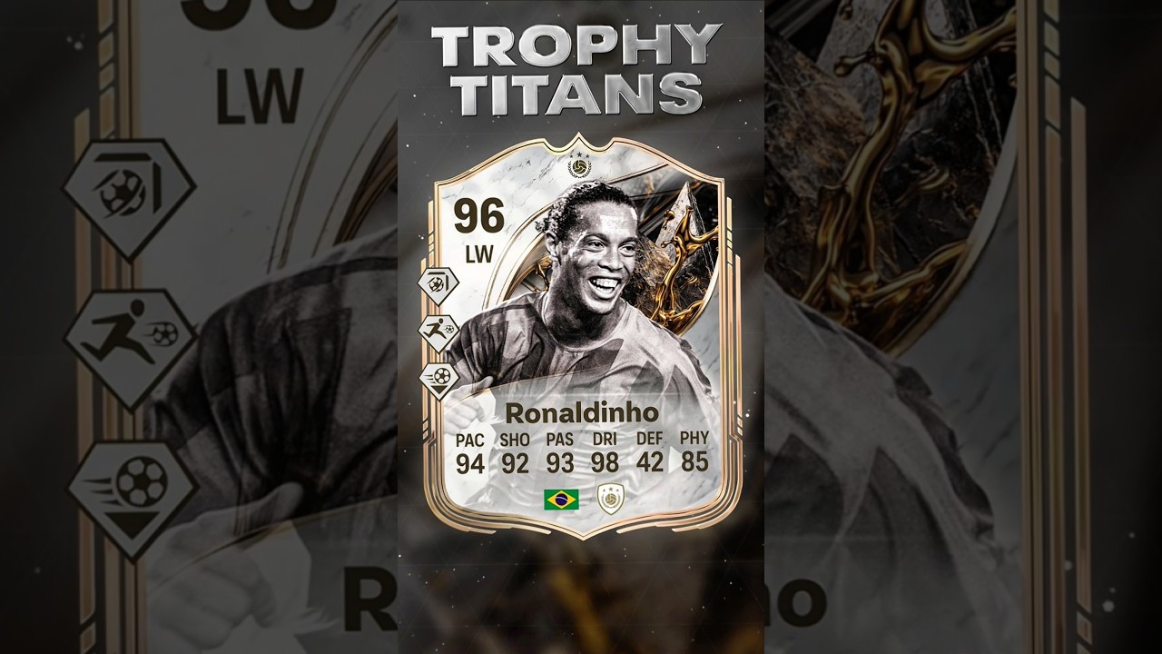 SE VIENE RONALDINHO ICON TROPHY TITANS EN #eafc26 #trophytitans #new #promo