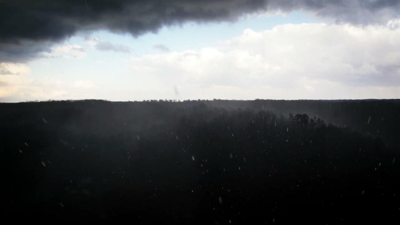 DJI AirS2 gets caught in a thunderstorm with a lot of hail
