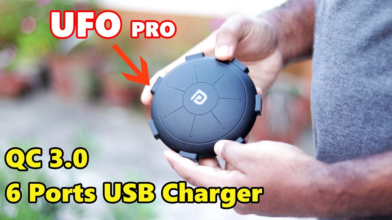 Top Tech Gadgets Under 1000 #2 - Portronics UFO Pro Home Charger Review | QC 3.0 Adapter | USB PD