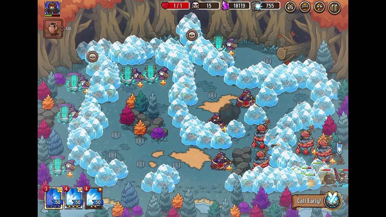 CDH L2 - 3s/4s Mana Tower to feed Xbow+Sniper