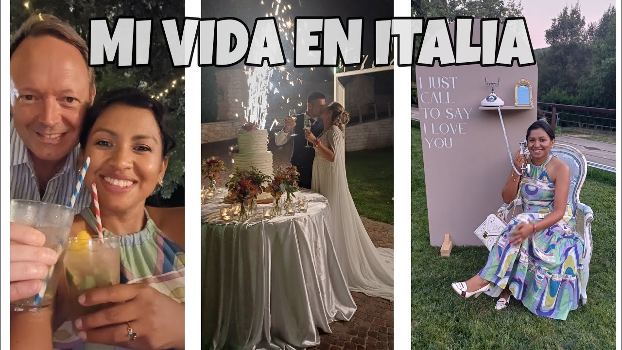 VLOG MI VIDA EN ITALIA | MAS MATRIMONIOS 🙃