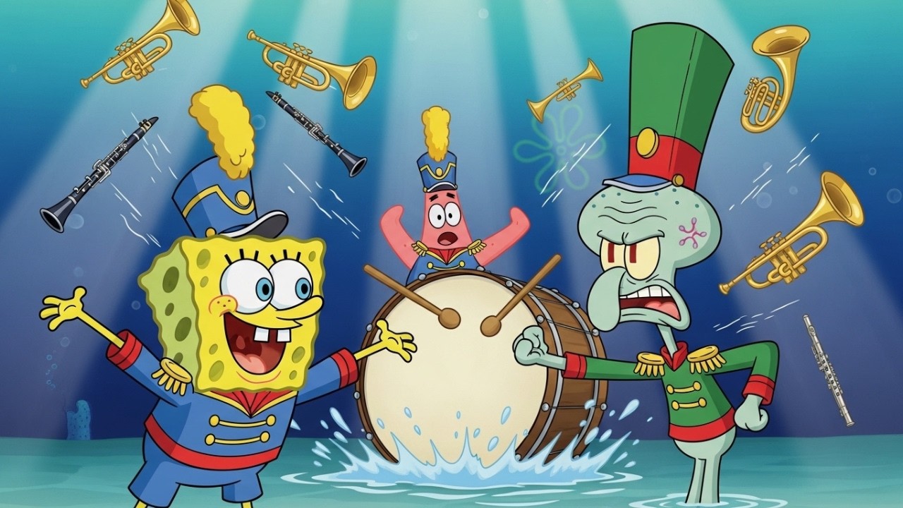 Band Geeks Part 2: SpongeBob Returned…Then SpongeBob Did THIS! 😱 | Fanmade
