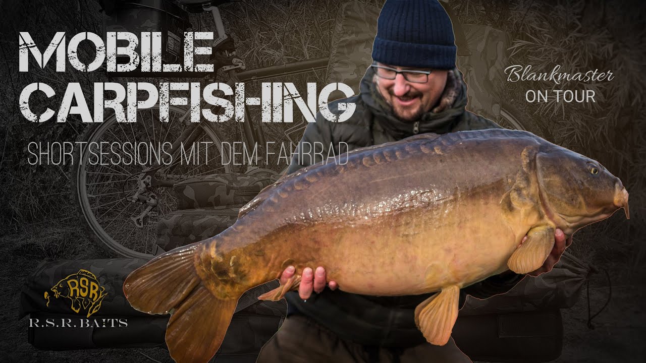 Mobile Carpfishing | Shortsessions mit dem Fahrrad | Karpfenangeln | RSR-Baits