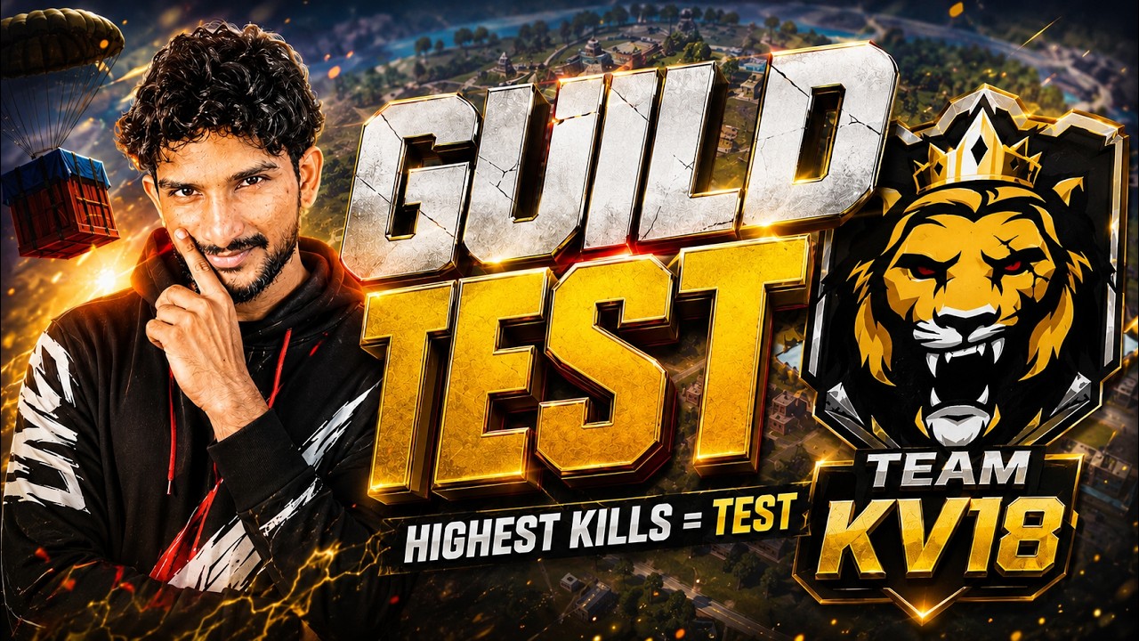⚔️ Full Map V Badge Guild Test 🔥 | Highest Kills Gets 1v1🔥🏆#kv18 #guildtest