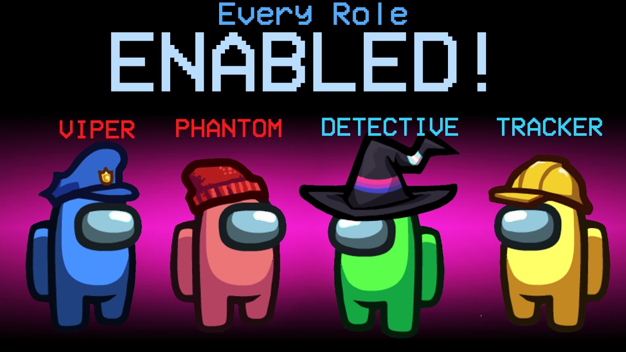I Enabled EVERY VANILLA Role In Among Us...