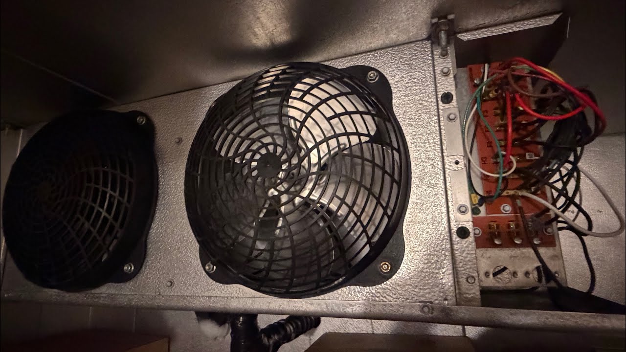 Friday night walk-in freezer fun 