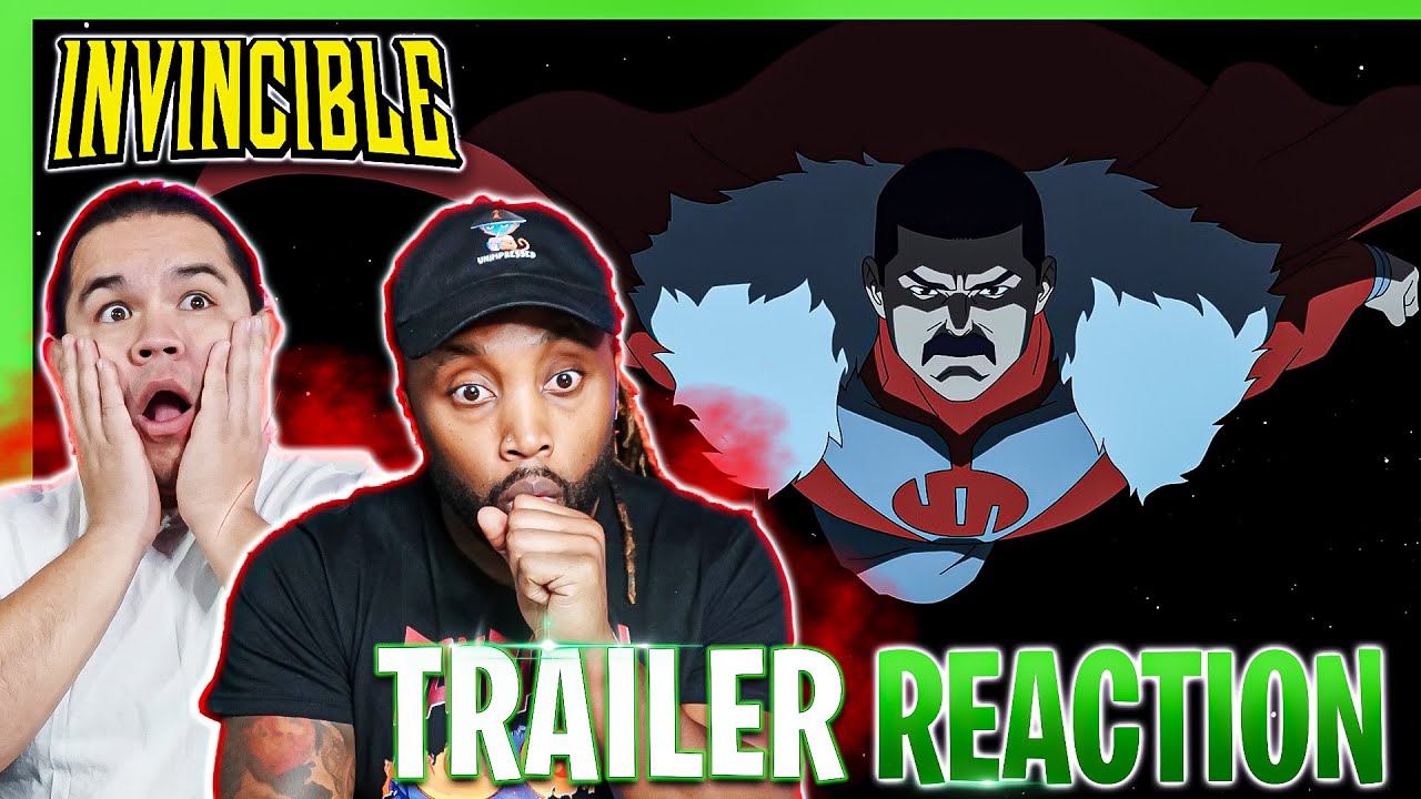 We're So HYPED! INVINCIBLE Season 4 || OFFICIAL TRAILER Reaction