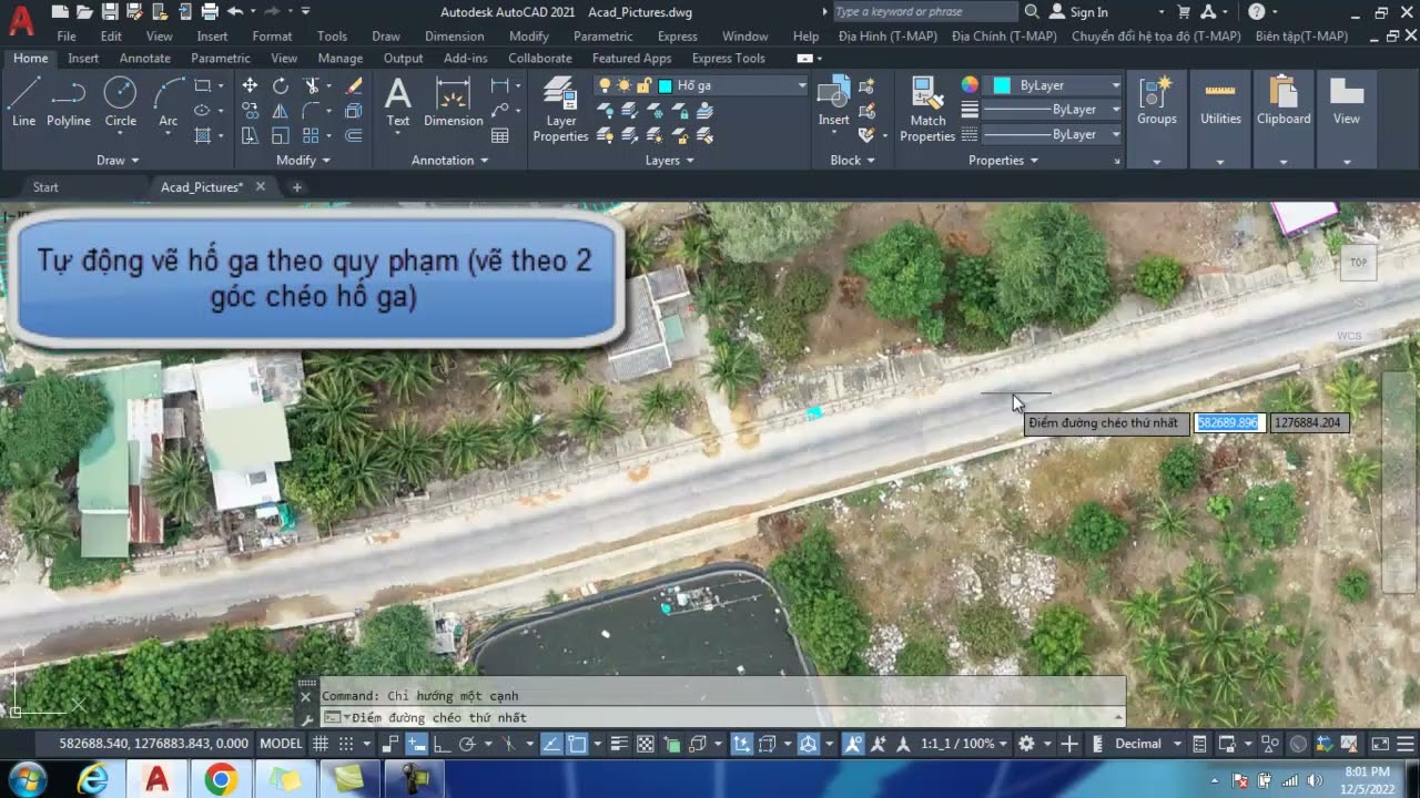Bi&ecirc;n tập nhanh bản đồ bằng phần mềm T-MAP