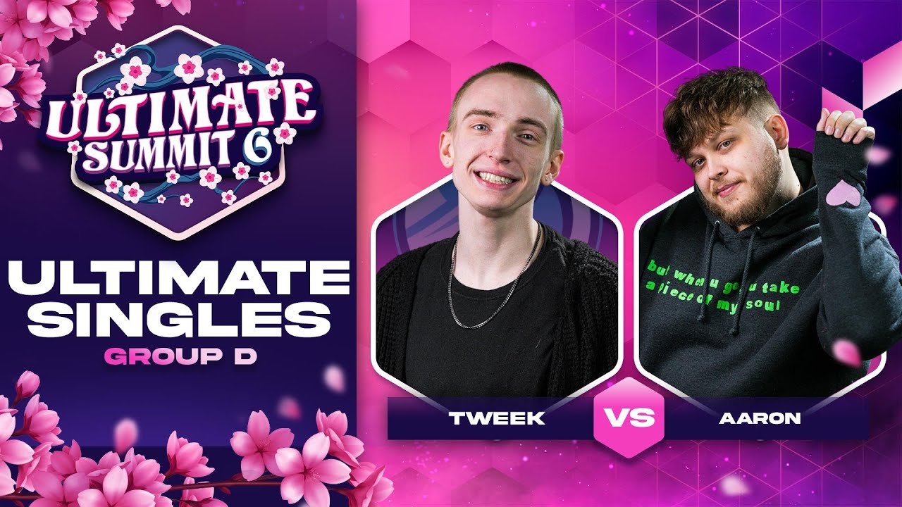 Tweek vs Aaron - Group D Ultimate Summit 6 - SSBU Singles | Diddy Kong vs Diddy Kong