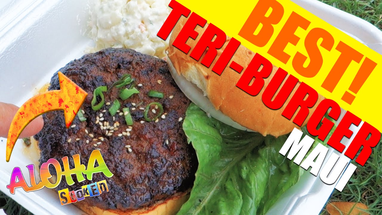 The Best Hamburger on Maui  - Da Kitchen!