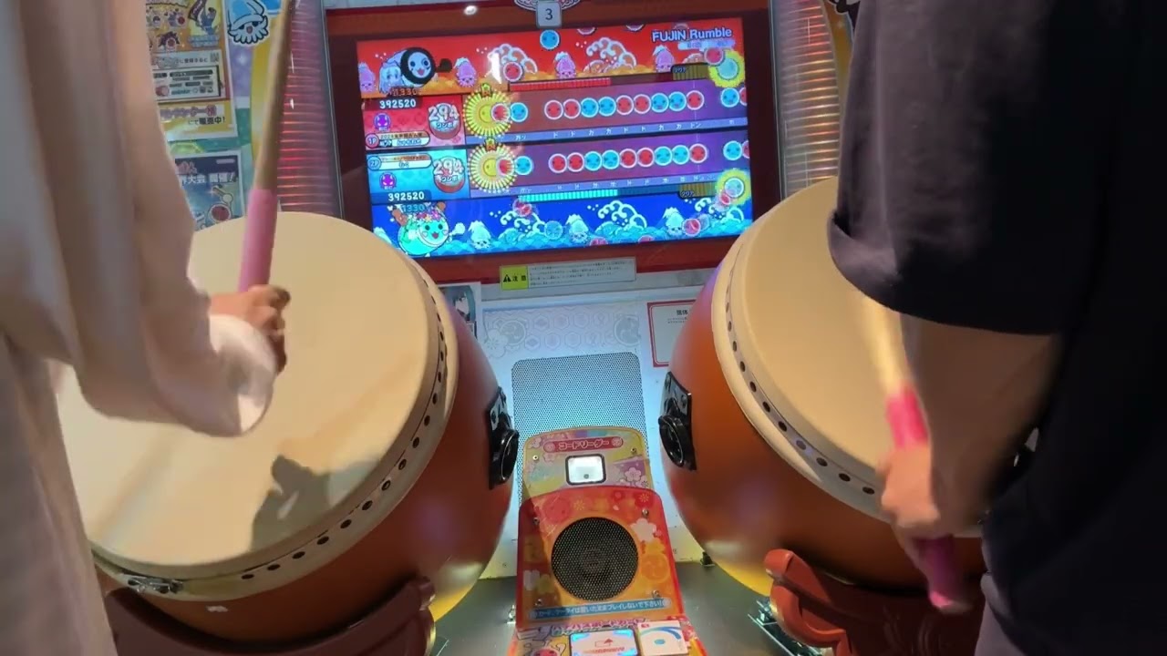 【太鼓の達人ニジイロ】FUJIN Rumble ツイン全良