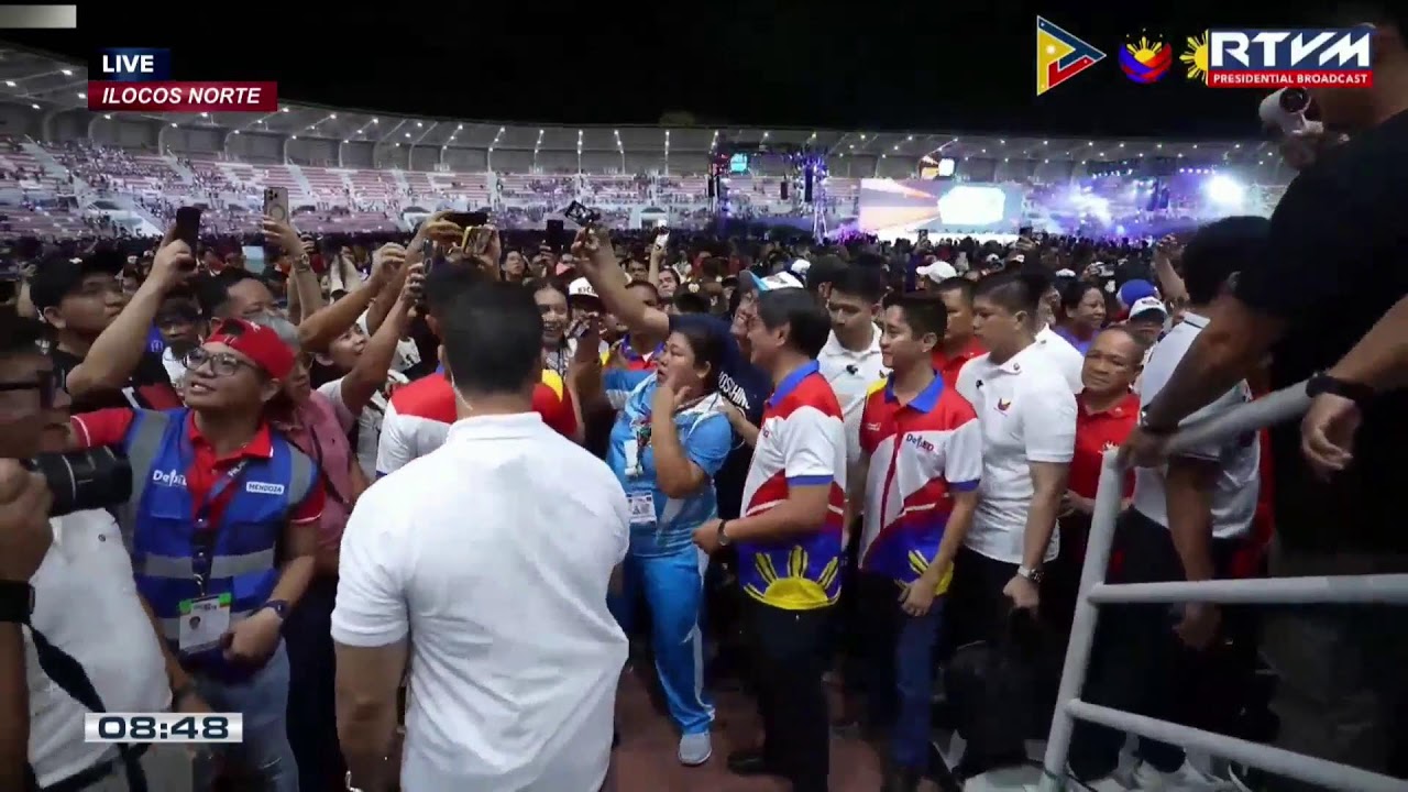 WATCH: PBBM leads the opening ceremony of the 65th Palarong Pambansa in Ilocos Norte | 24 May 2025