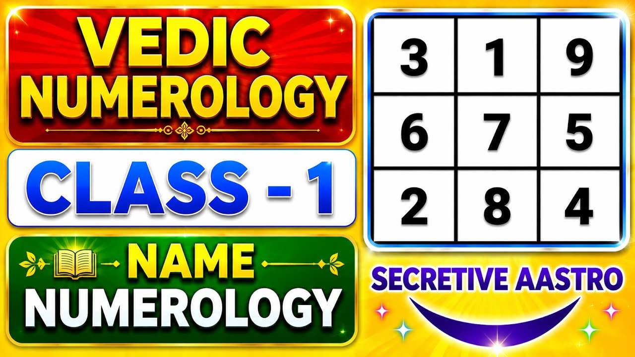 Vedic Numerology Class 1 | Vedic Numerology Course #vedicnumerology 