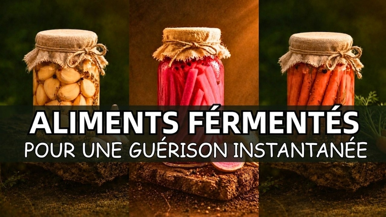 20 Super-Aliments Ferment&eacute;s Qui Vous Gu&eacute;riront Instantan&eacute;ment