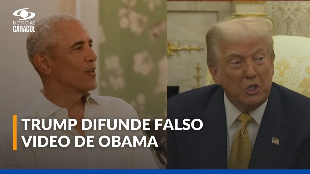 Debate por falso video de Barack Obama siendo arrestado: fue compartido por Donald Trump