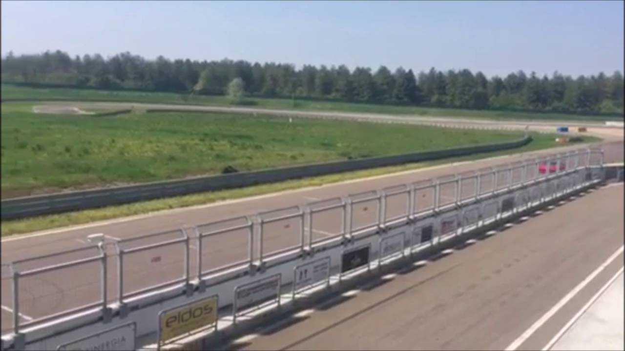 F430 Challenge test drive at Autodromo di Modena