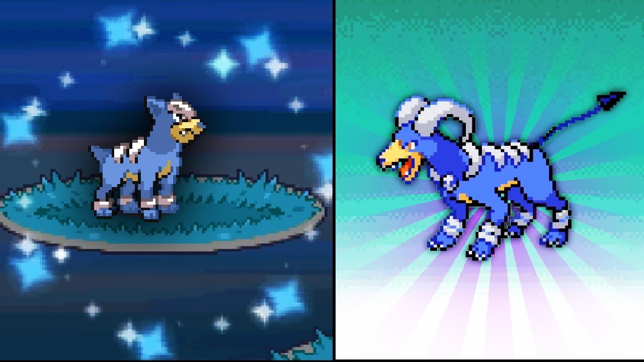 LIVE! Shiny Houndour after ONLY 192 Random Encounters! (+ Evolution!) - Pokemon Platinum
