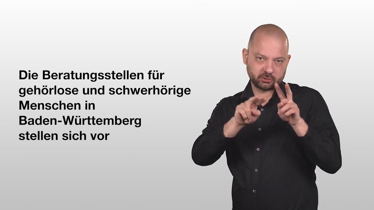 Beratung für Gehörlose