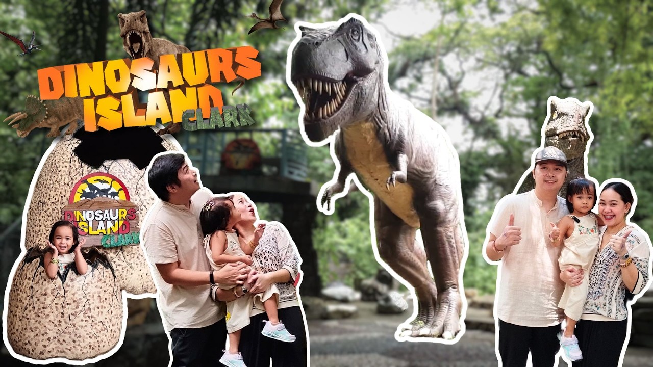 19 - The Best Dino Park in the Philippines?? Dinosaurs Island 2024 (Clark, Pampanga)  Part 1