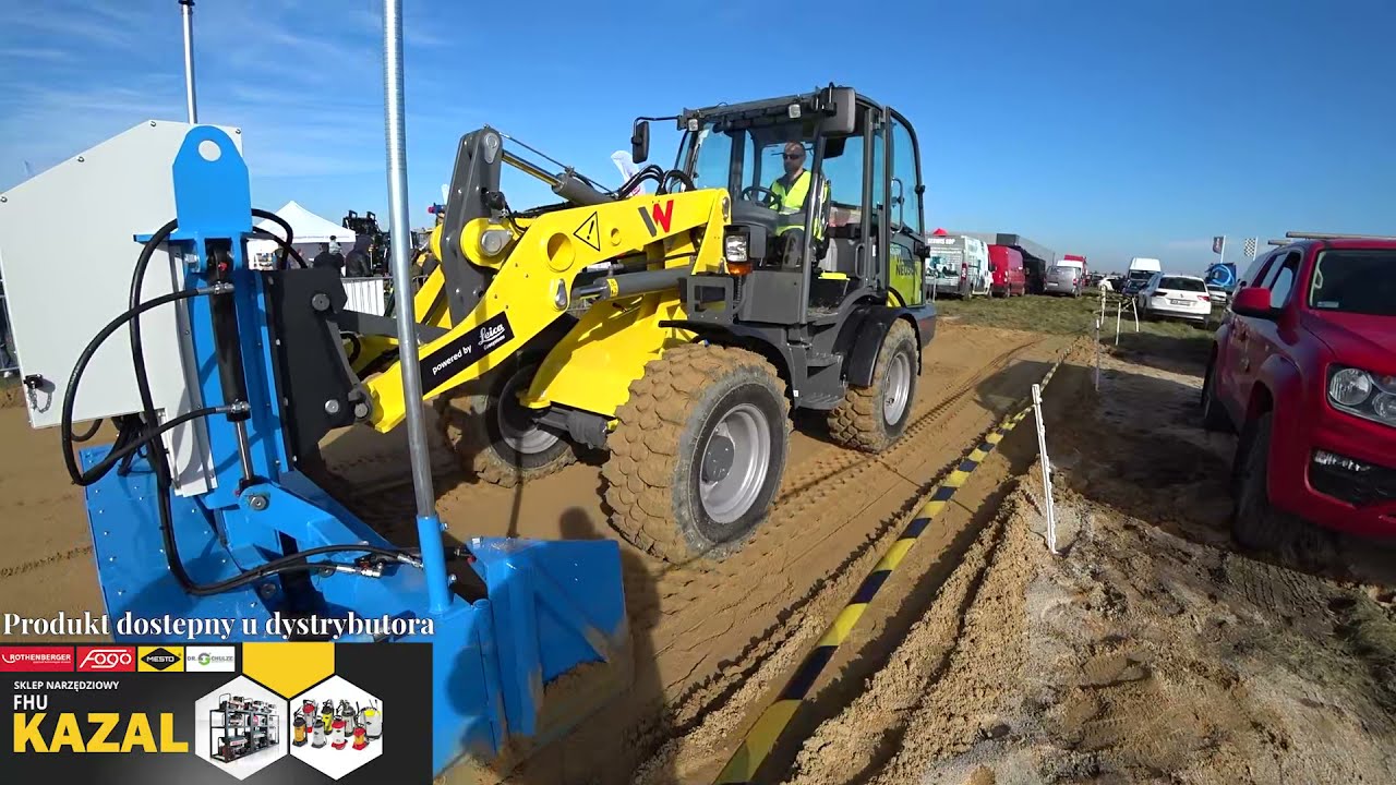 PROFILER 3D - 01 240 firmy JAZON z systemem sterowania 3D firmy LEICA - FHU KAZAL Poznań