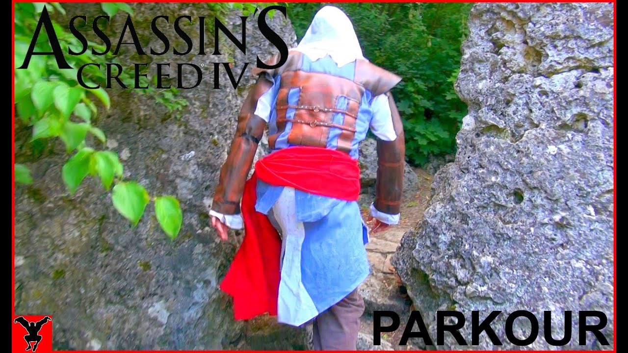 Assassins Creed 4 Real Life PARKOUR (Ubisoft Cosplay Contest Winner)