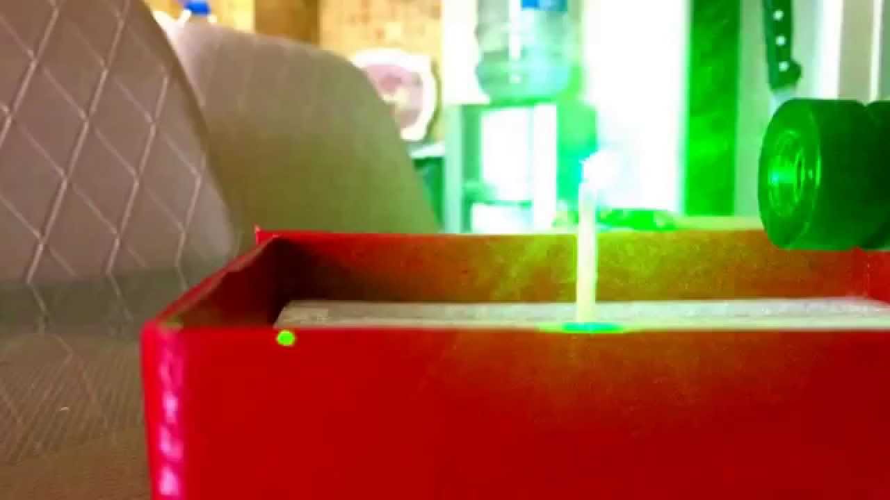 1000 mW Yeşil Lazer Tanıtım ve Test