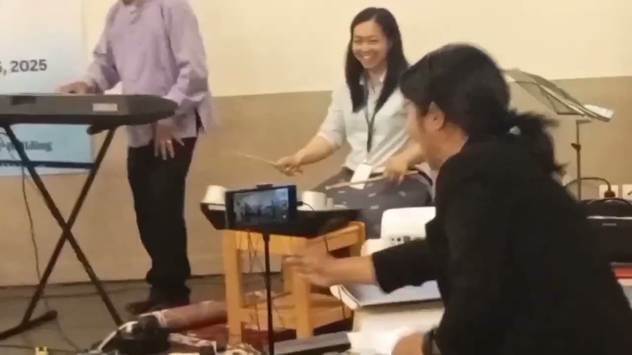 Jehovah Jireh, sung by Mr. D. Garces followed by a dance from the Audience