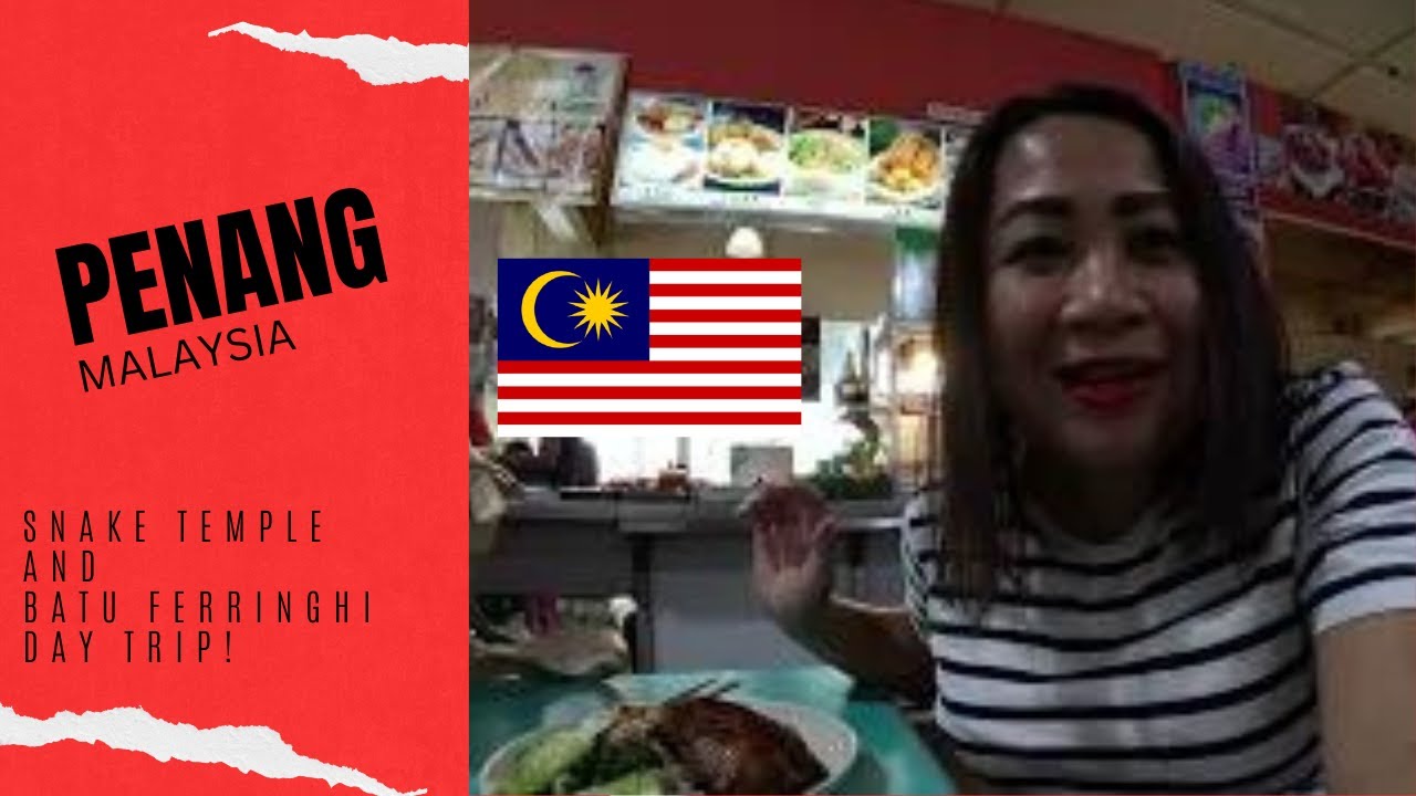 🇲🇾 GEORGETOWN PENANG MALAYSIA VLOG, Snake Temple, Batu Ferringhi,