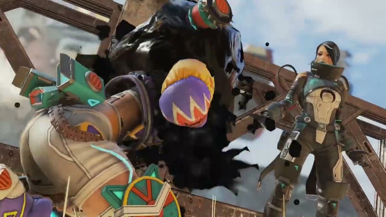 Apex Legends | Catalyst Finisher on Thunderkitty Wattson (With Sounds)