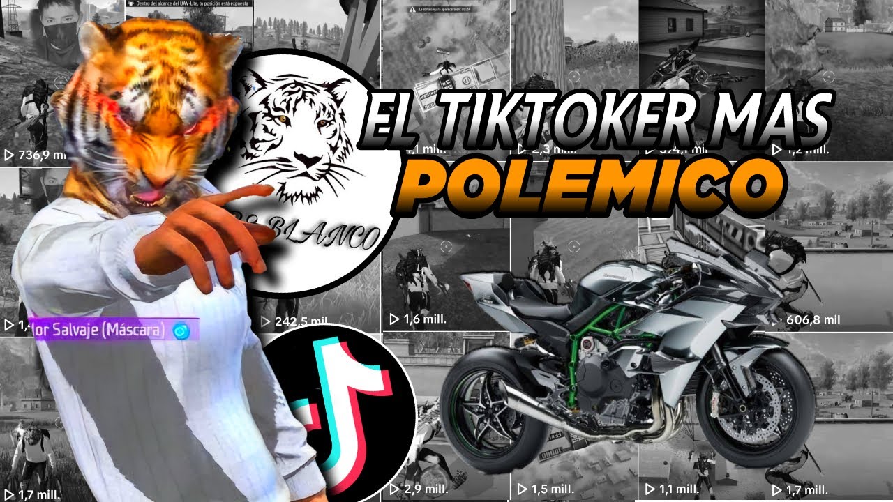 EL TIKTOKER MAS POLEMICO DE FREE FIRE - TIGRE BLANCO