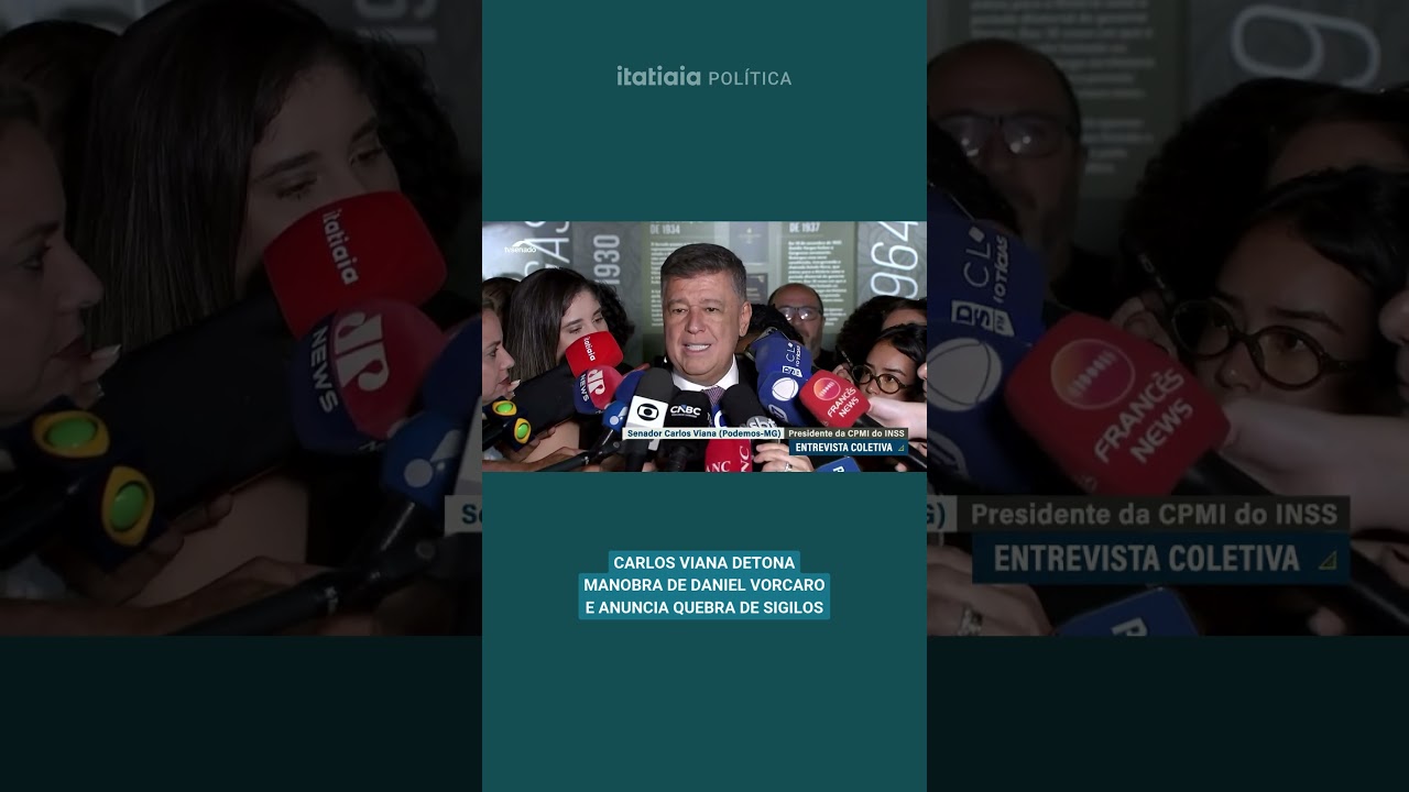 CARLOS VIANA DETONA MANOBRA DE DANIEL VORCARO E ANUNCIA QUEBRA DE SIGILOS