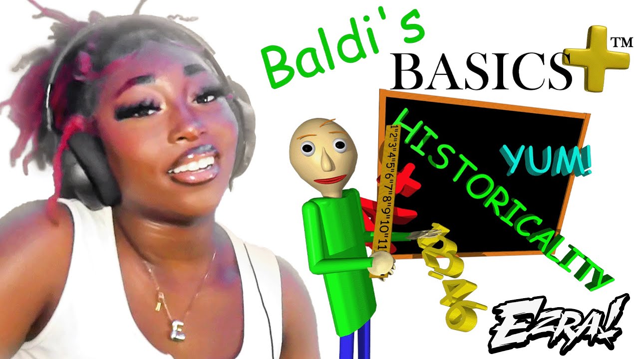 first time playing Baldi's Basics! (ft. @KallMeKido )