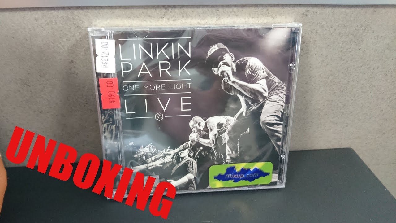 Linkin Park - One More Light Live - CD unboxing