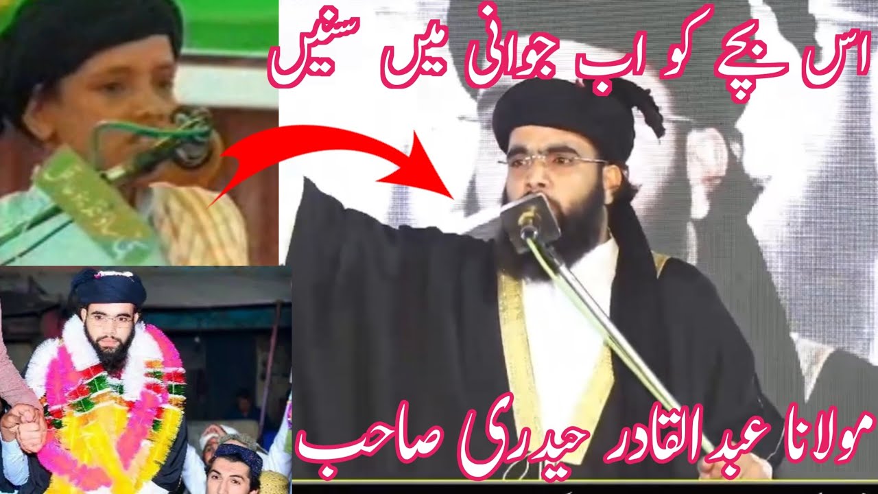New Bayan || Molana Abdul Qadir Haydri Shb#support 