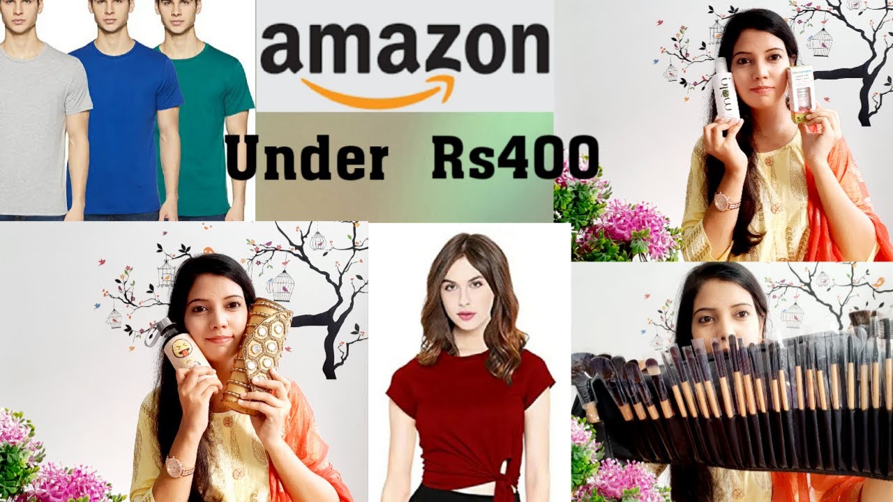 Amazon Shopping Haul Under Rs 400 || Top/ T-Shirt/ Skincare and much more🤩|| Budget Friendly ||