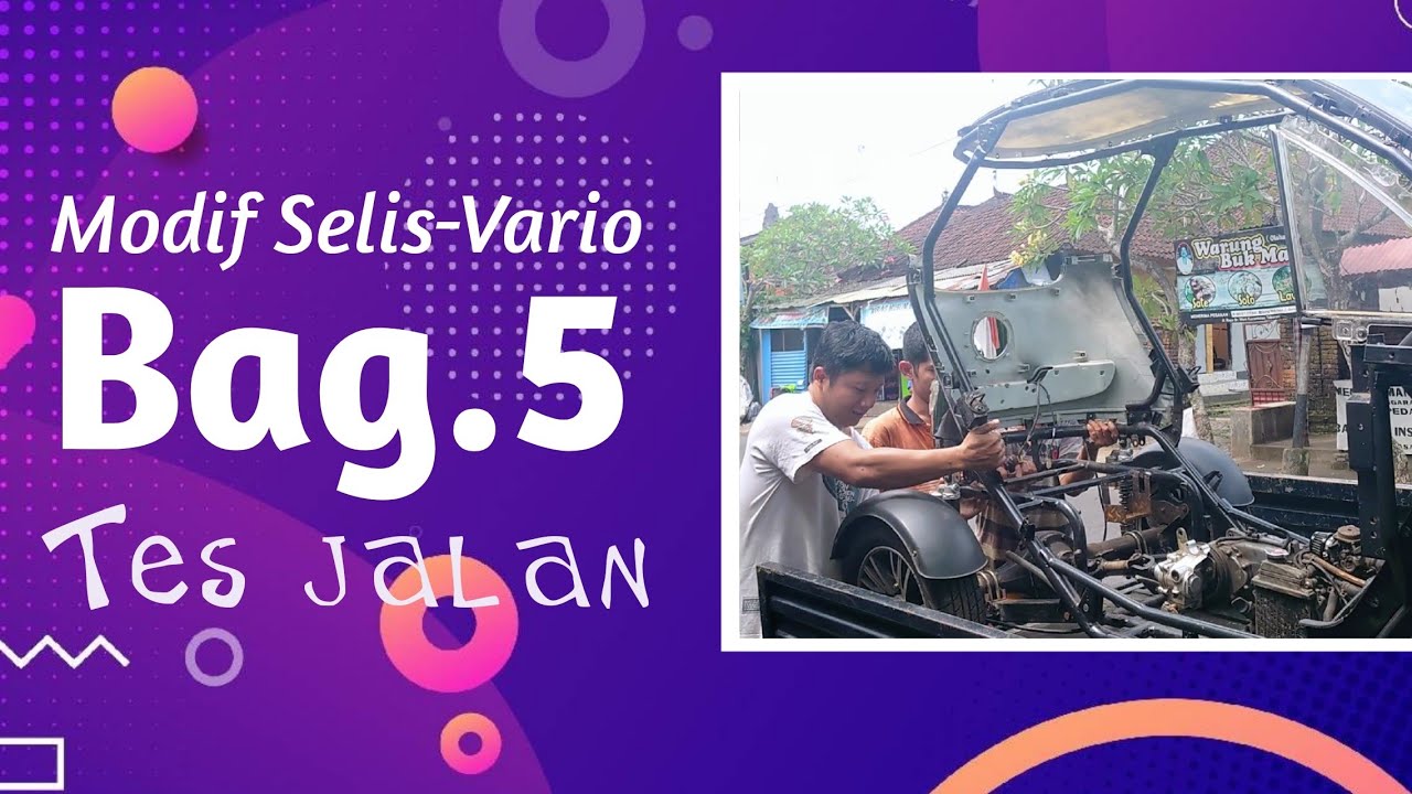 Modif SeVar ( selis-vario) bag 5, tes mesin dan hampir selesai