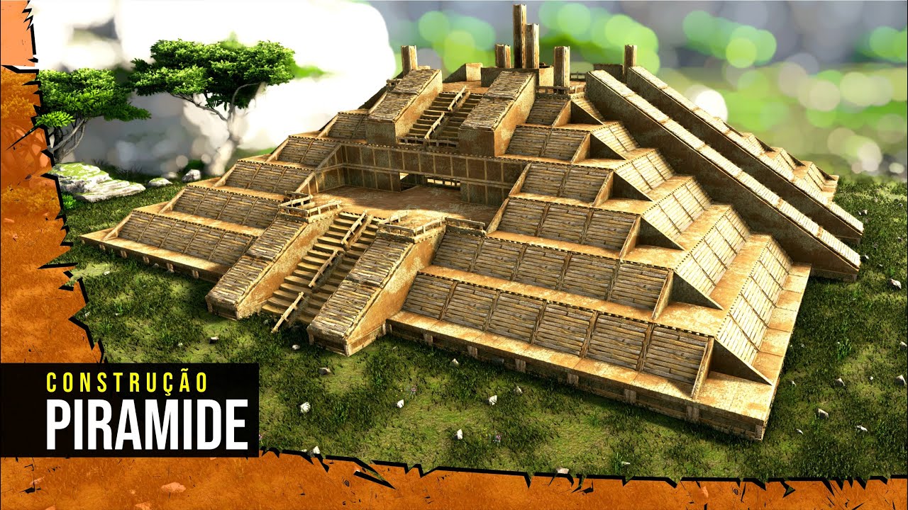 Como FAZER uma Base PIRÂMIDE no Ark - Pyramid Base Build