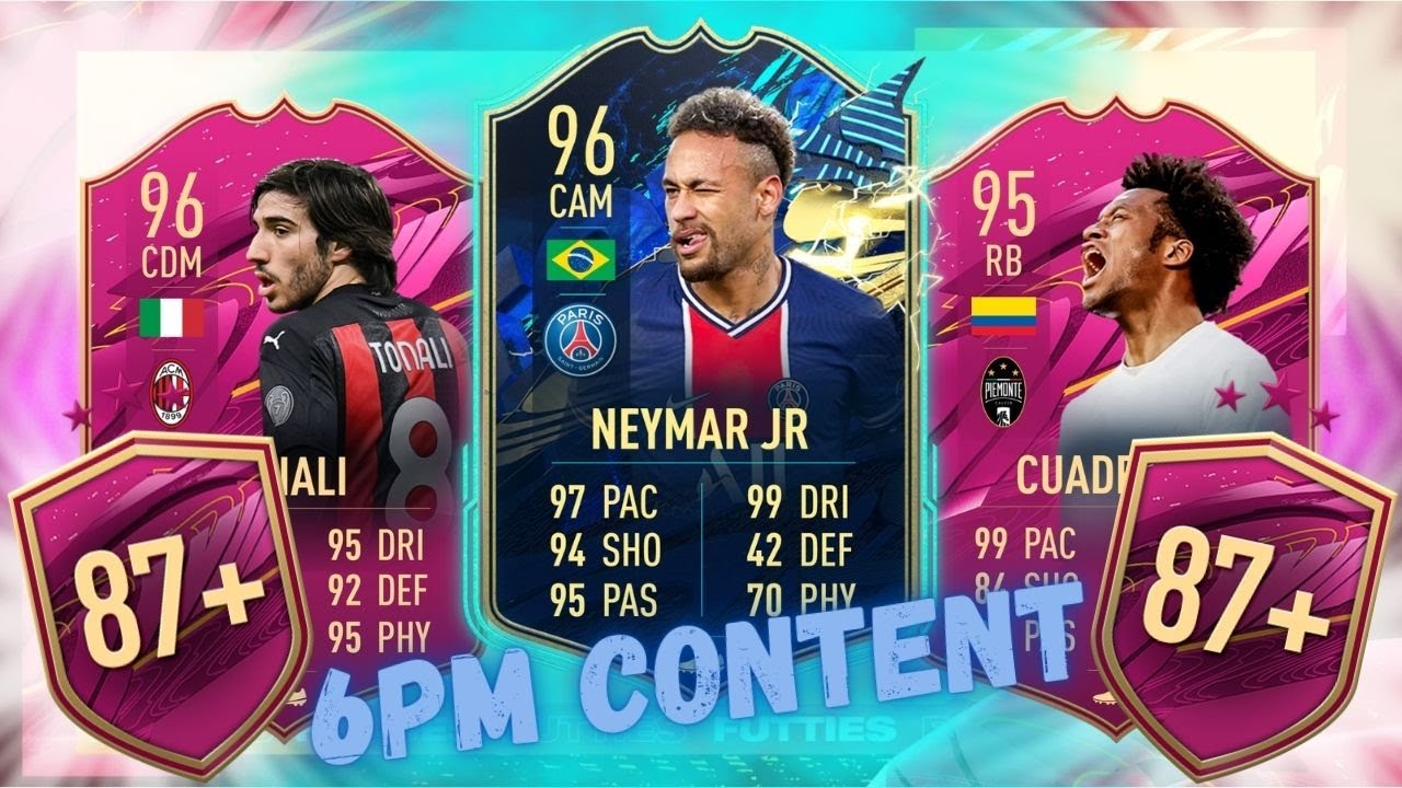 87X10 PACKS ARE HERE & INSANE 96 RATED TONALI OBJECTIVE & CUADRADO SBC!! 6PM CONTENT - FIFA 21