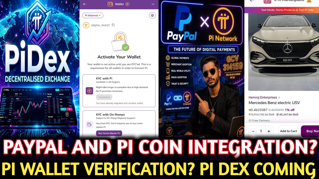 Pi Network&rsquo;s BIGGEST Opportunity Yet PayPal Rumors, PiDEX Real World Assets & Wallet Verificatio