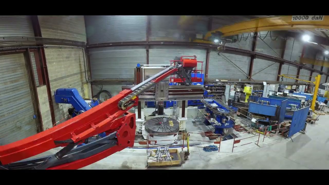 Marceau Amalric - installation, d'un tour vertical de grande capacité IMT VBM 2025