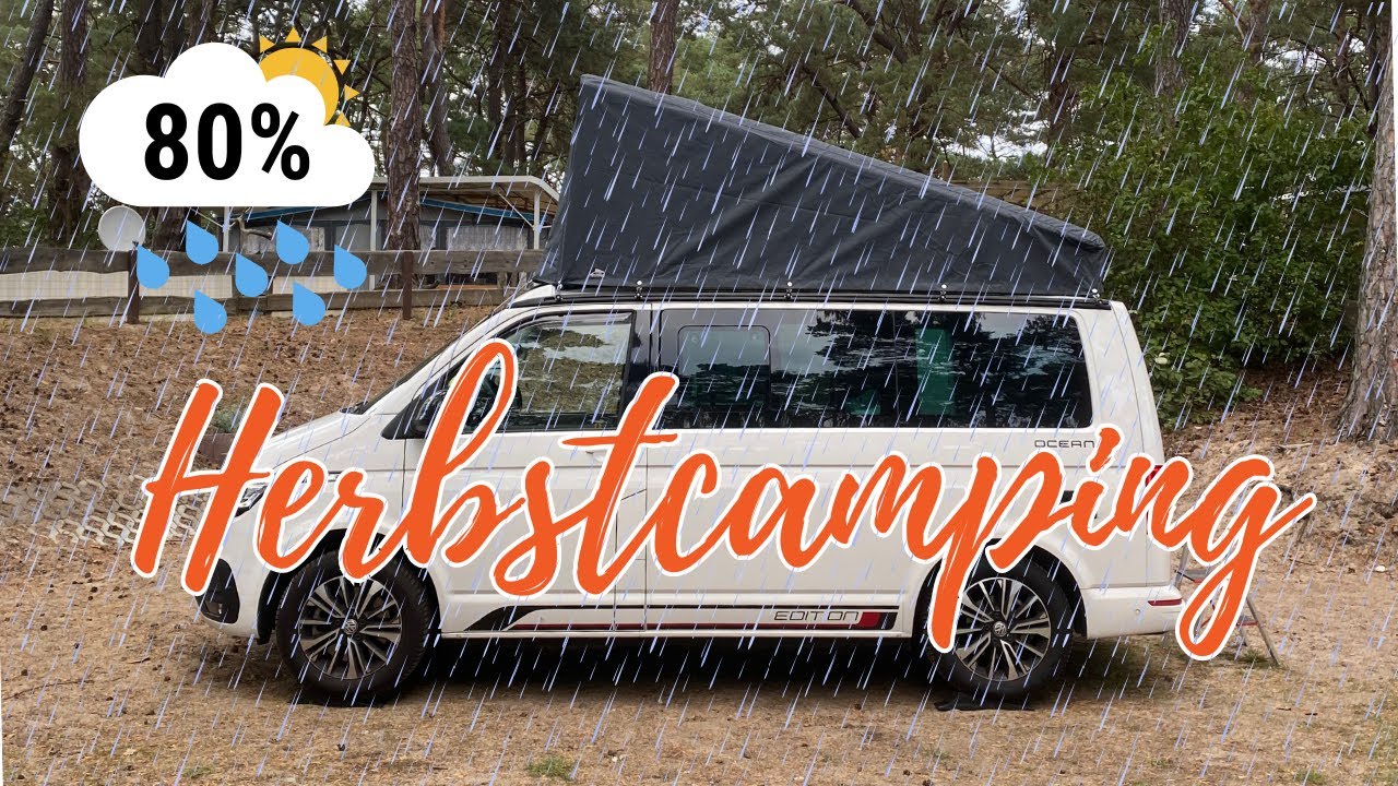 🚐 Camping im Herbst: Pech mit dem Wetter?  🌦 [Ostseeblick Trassenheide]