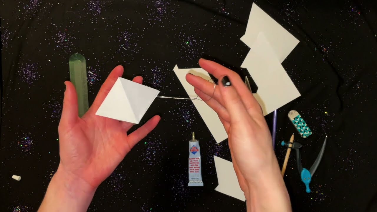 Tutoriel octaèdre de décoration