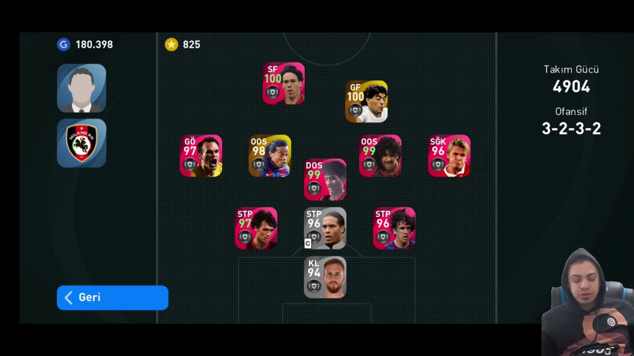 PES 2021 MOBİLE TAKİPÇİLERİN KADROLARINA BAKTIM !!!