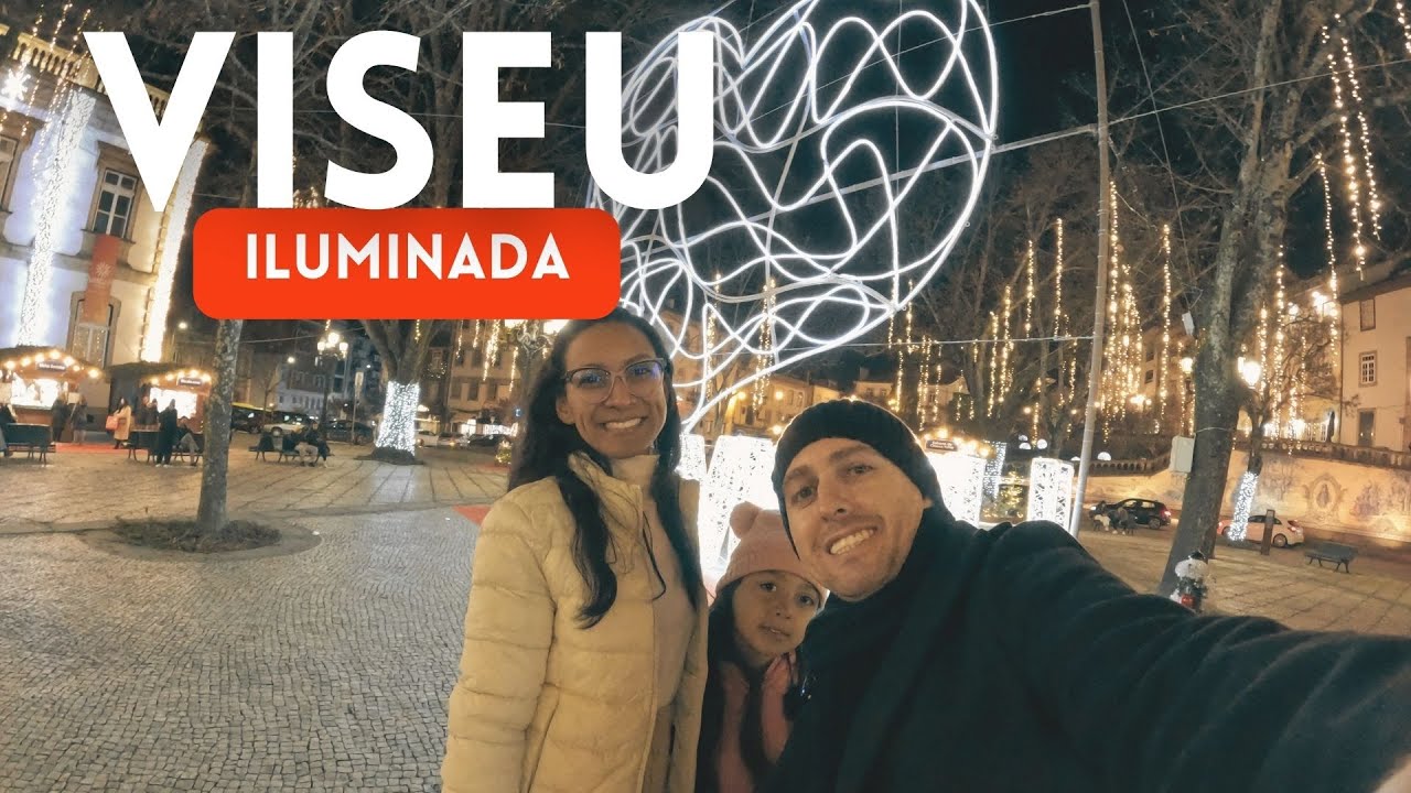 Centro de Viseu a Noite #viseuportugal #portugal