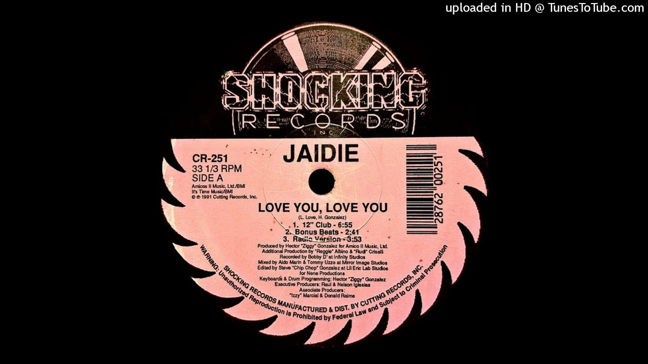 Jaidie - Love You, Love You (12