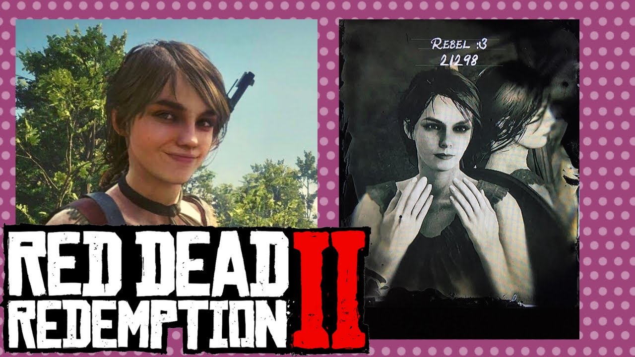Red Dead Redemption 2 Online Pretty Female Character( Inspired in Rebel.Games)