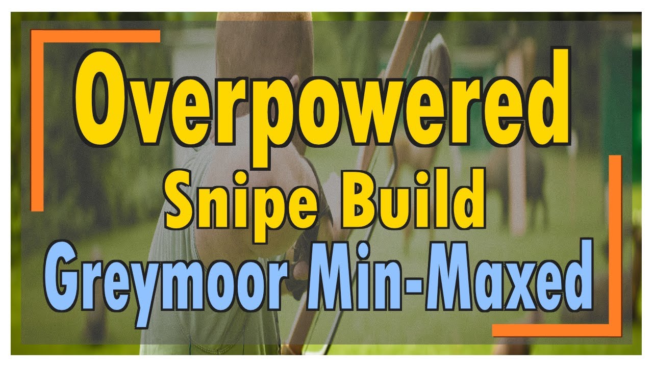 ESO Overpowered Min / Maxed Bow PvP Gank Build | Greymoor