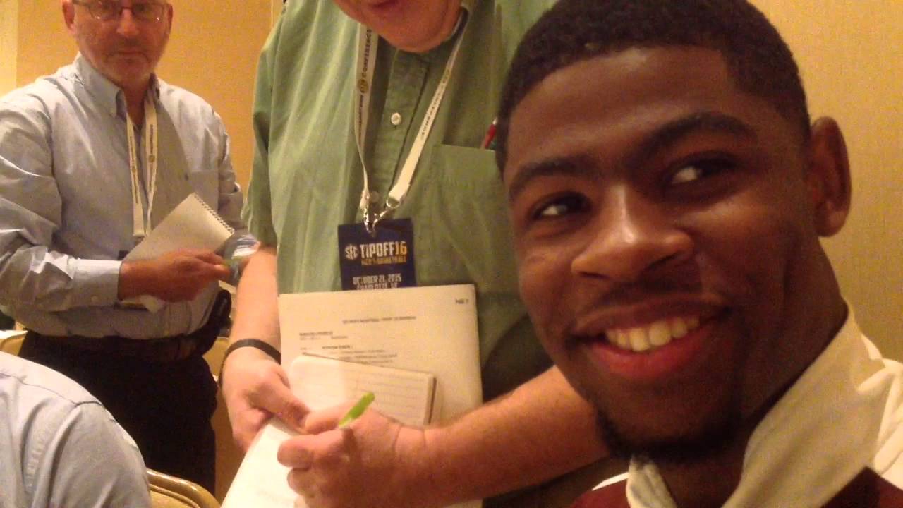 Malik Newman at SEC Media Day